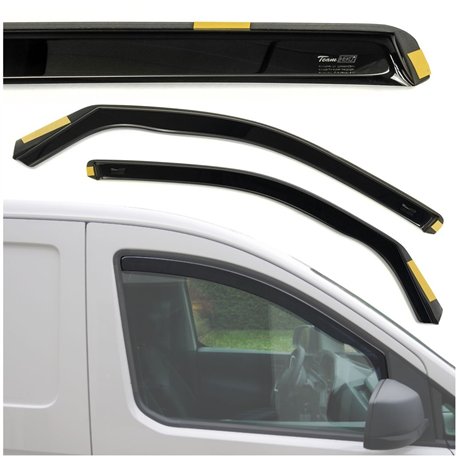Side window deflectors for Dacia Duster III (DJF) 2024- | Plastic
