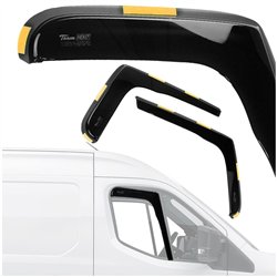 Owiewki szyb bocznych do Nissan Interstar III 2024- | plastik