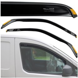 Owiewki szyb bocznych przednich Opel Vivaro A 2001-2014 | plastik