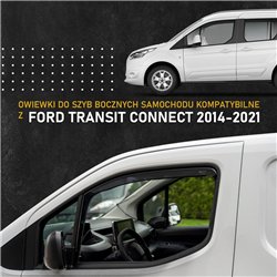 Side window deflectors for Ford Transit Connect II (Mk2 | V408) 2013-2024