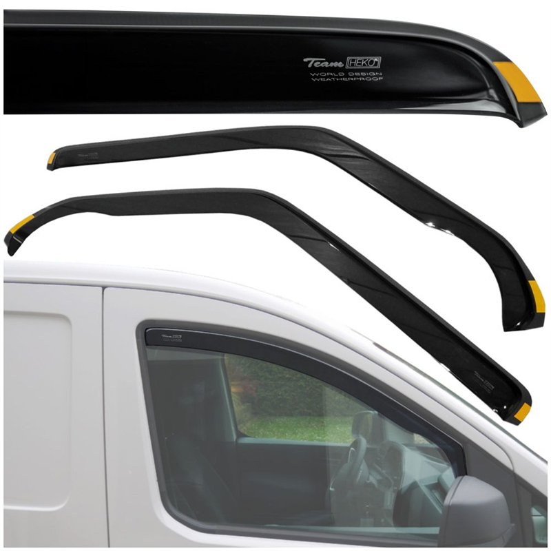 Front side window deflectors for Volkswagen VW Transporter (T4) 1990-2003