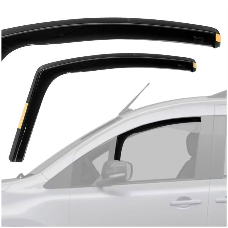 Front side window deflectors for Mercedes T-Class (W420) 2022-2026