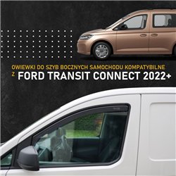 Owiewki szyb bocznych przednich Ford Transit Connect III Mk3 V761 2024- pla