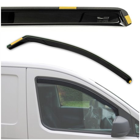 Owiewki szyb bocznych do Ford Ranger IV 2023- plastik