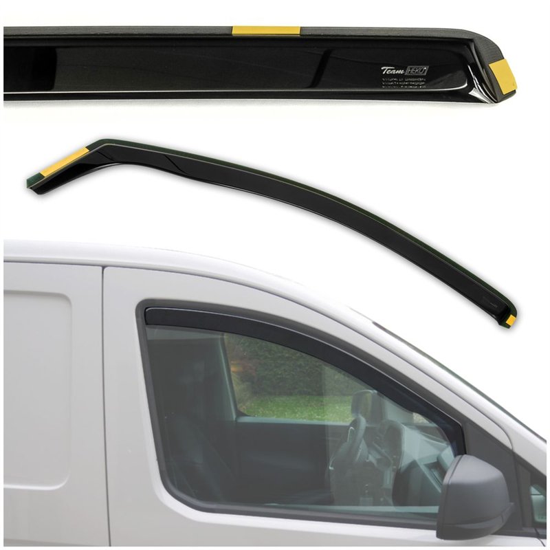 Owiewki szyb bocznych do Ford Ranger IV 2023- plastik
