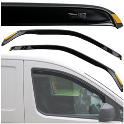 Owiewki szyb bocznych przednich Peugeot Expert II 2007-2016 | plastik