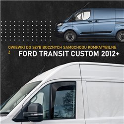 Owiewki szyb bocznych przednich Ford Transit Custom I V362 FY/FZ/F3 2012-20