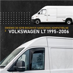Front side window deflectors Volkswagen VW LT II 2D 2DB/2DE/2DK 35 1996-200