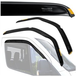 Owiewki szyb bocznych przednich Nissan NV400 I PRE-FL 2010-2019 | plastik
