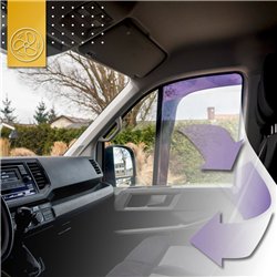 Front side window deflectors for Fiat Scudo III (507 | V) 2022- Plastic