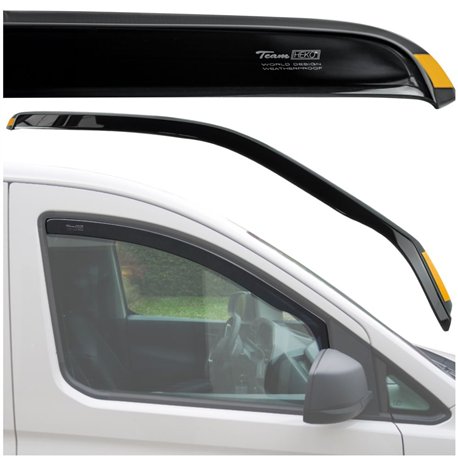 Owiewki szyb bocznych przednich Citroen Dispatch II 2007-2016 | plastik