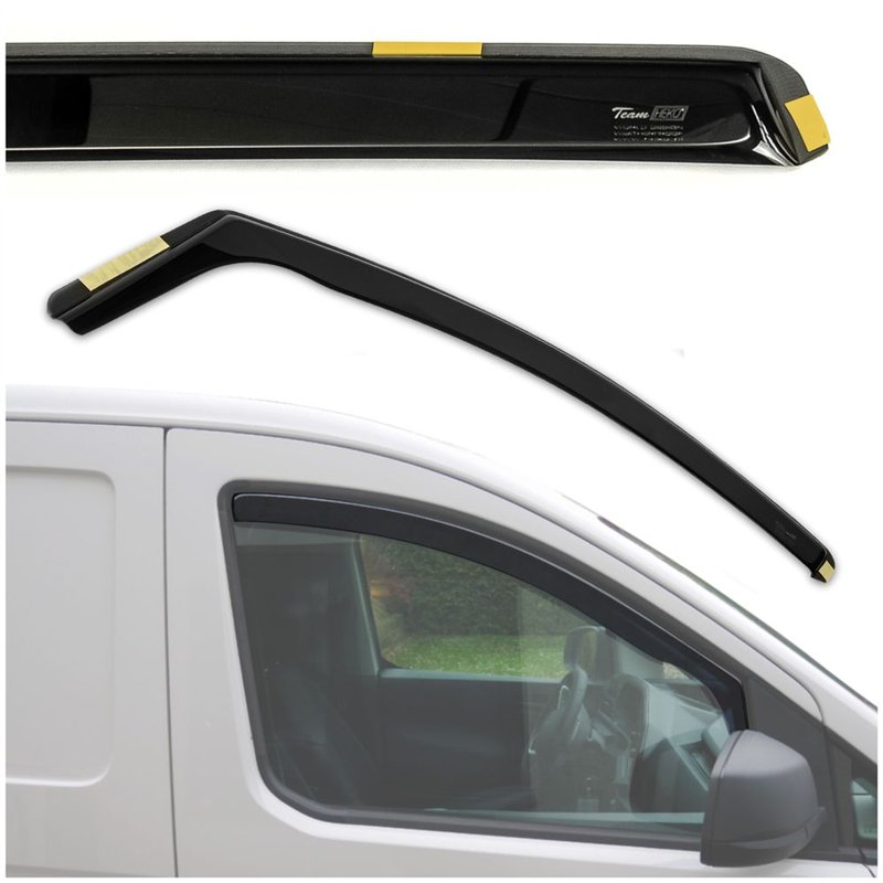 Side window deflectors for Dacia Jogger I (DJF) 2022- | Plastic