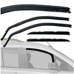 Side window deflectors for RAM 1500 I (DS/DJ) 4D 2010-2018 | Plastic