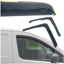 Side window deflectors for Scania S Series Truck I EU 2016- | Plastic