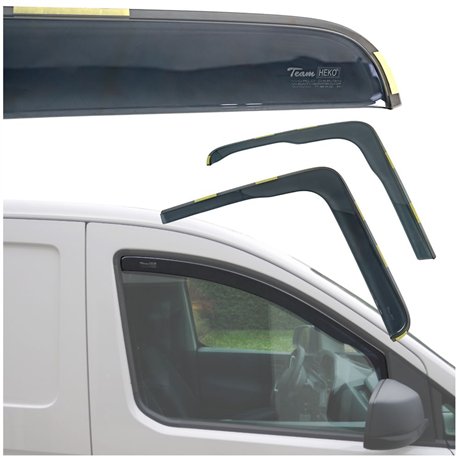 Side window deflectors for Scania S Series Truck I EU 2016- | Plastic