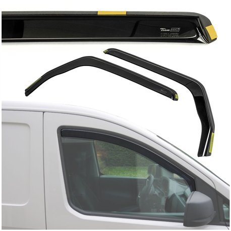 Side window deflectors for Jeep Gladiator I (JT) 2019- | Plastic