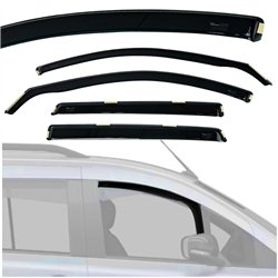 Side window deflectors for MG ZS III (ZS3A) 2024- | Plastic