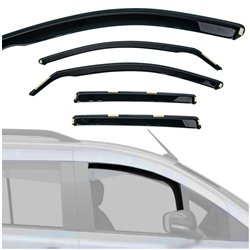 Side window deflectors for Skoda Octavia Station Wagon II (1Z) 2005-2013