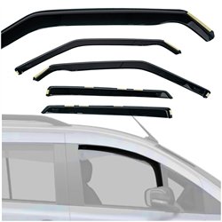 Owiewki szyb bocznych Volkswagen VW Passat Variant Kombi VII 2010-2014 plas