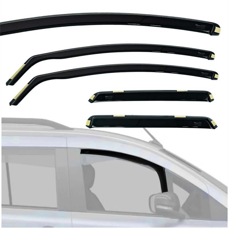 Side window deflectors for Ford Mondeo Turnier Station Wagon IV 2007-2014