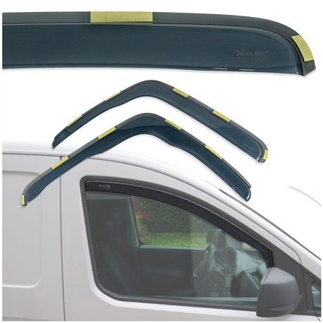 Side window deflectors for Mercedes Actros Truck (MP4) 2011-2018 | Plastic