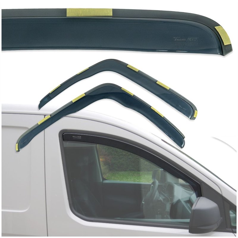 Side window deflectors for Mercedes Actros Truck (MP4) 2011-2018 | Plastic