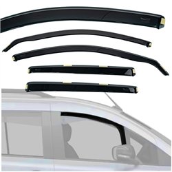 Side window deflectors for MG HS II (AS3A) 2024- | Plastic