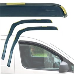 Side window deflectors for Volvo FM Series Truck III EU 2013-2019 | Plastic