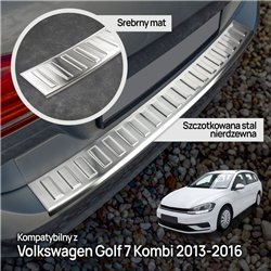 Rear bumper trim Volkswagen VW Golf Variant Station Wagon VII Kombi PRE-FL