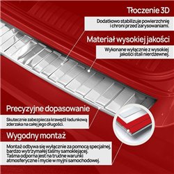 Listwa tylnego zderzaka do Ford Kuga III Hybrid 2020- stal
