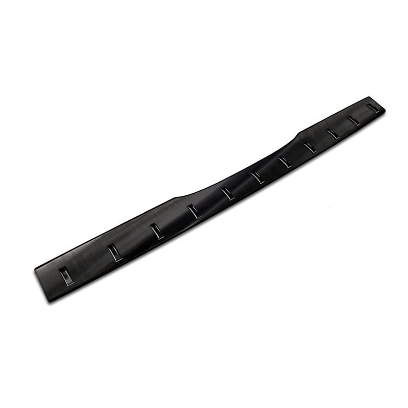Rear bumper trim for Mercedes V-Class (W447) 2014- | Black steel Brushed