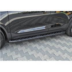 Side steps for Opel Grandland X I (A18 | P1UO) 2017- NS006 Aluminum Plastic