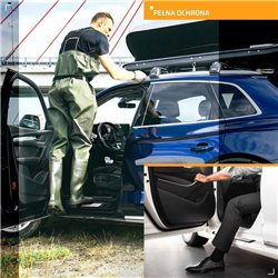 Listwy progowe uniwersalne do Opel Grandland I 2022- stal