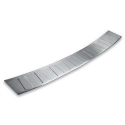 Rear bumper trim for Opel Grandland I (A18 | P1UO) FL 2021- Silver steel