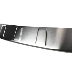 Rear bumper trim for Opel Grandland I (A18 | P1UO) FL 2021- Silver steel