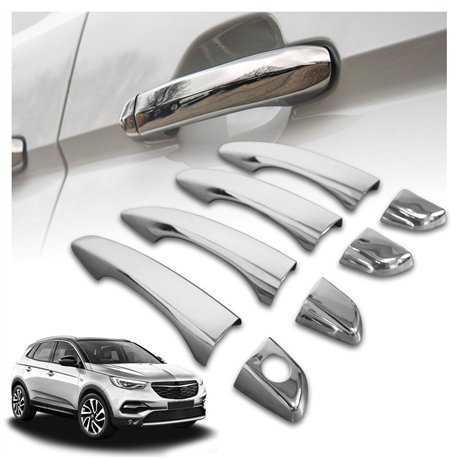 Nakładki na klamki do Opel Grandland X I PRE-FL 2017-2021 stal