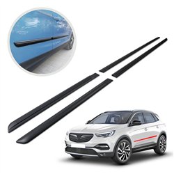 Listwy drzwi bocznych Opel Grandland X I PRE-FL 2017-2021 Kompozyt PUy PU