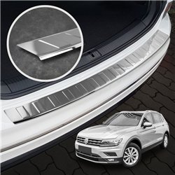 Rear bumper trim for Volkswagen VW Tiguan II (AD1/BW) 2016-2024 | steel