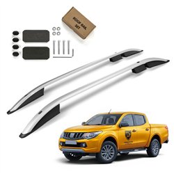 Relingi dachowe Mitsubishi L200 V 4D 2015-2022 Aluminium plastik