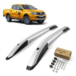 Roof rails for Mitsubishi L200 V 4D 2015-2022 SKYPORT Aluminum Plastic