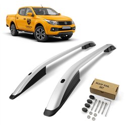 Roof rails for Fiat Fullback I 4D 2016-2020 | SKYPORT Aluminum Plastic