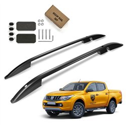Relingi dachowe Mitsubishi L200 V 4D 2015-2022 Aluminium plastik