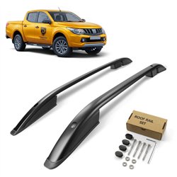 Relingi dachowe Mitsubishi L200 V 4D 2015-2022 Aluminium plastik
