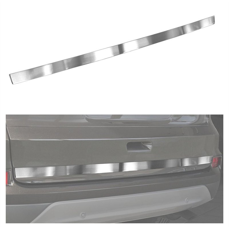 Rear tailgate edge trim for Honda CR-V IV (RM | RE6) 2012-2015 Silver steel
