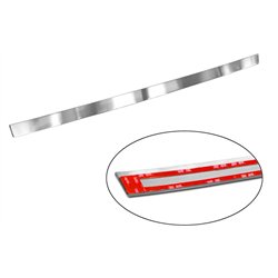 Rear tailgate edge trim for Honda CR-V IV (RM | RE6) 2012-2015 Silver steel