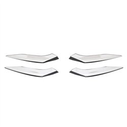 Trims for fog light grilles Renault Clio Hatchback V 2019-2025 steel