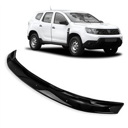 Bonnet guard for Dacia Duster II (HM | SR) 2018-2024 Black ABS Shiny