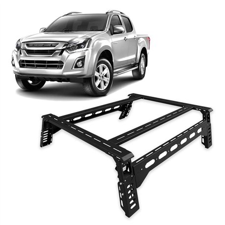 Truck bed tent structure for Isuzu D-max II (RT50/RT85) 2012-2020 | Steel
