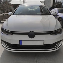 Front grille trims for Volkswagen VW Golf Hatchback VIII 5D 2019- | steel