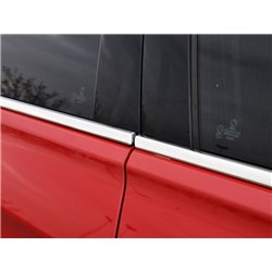 Window trims for BMW 3 Series Sedan (F30) 4D 2012-2018 | Chrome steel